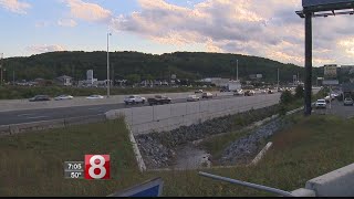Opening of 3rd lane on Interstate 84 Westbound in Waterbury delayed due to weather
