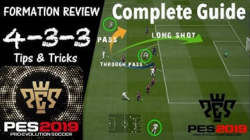 PES 2019 - UNBEATABLE 4-3-3 Formation COMPLETE GUIDE