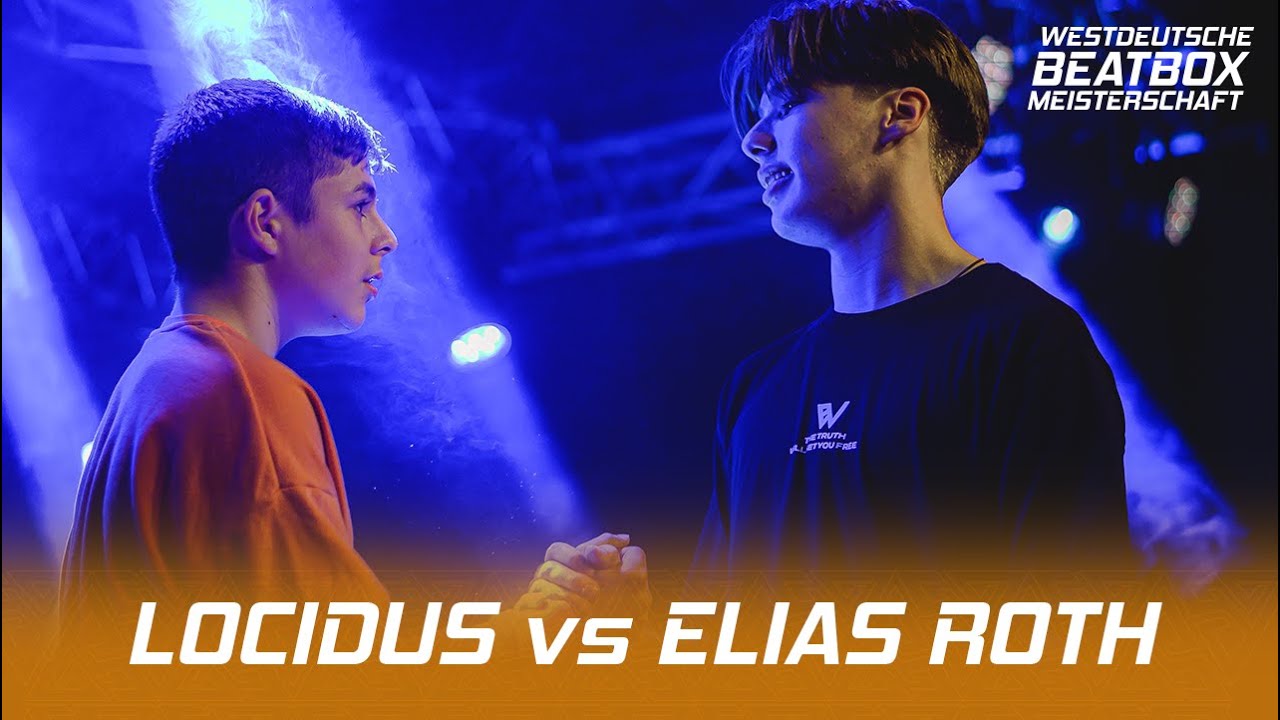 LOCIDUS vs. ELIAS ROTH | U18 1/2 FINAL | West German Beatbox ...
