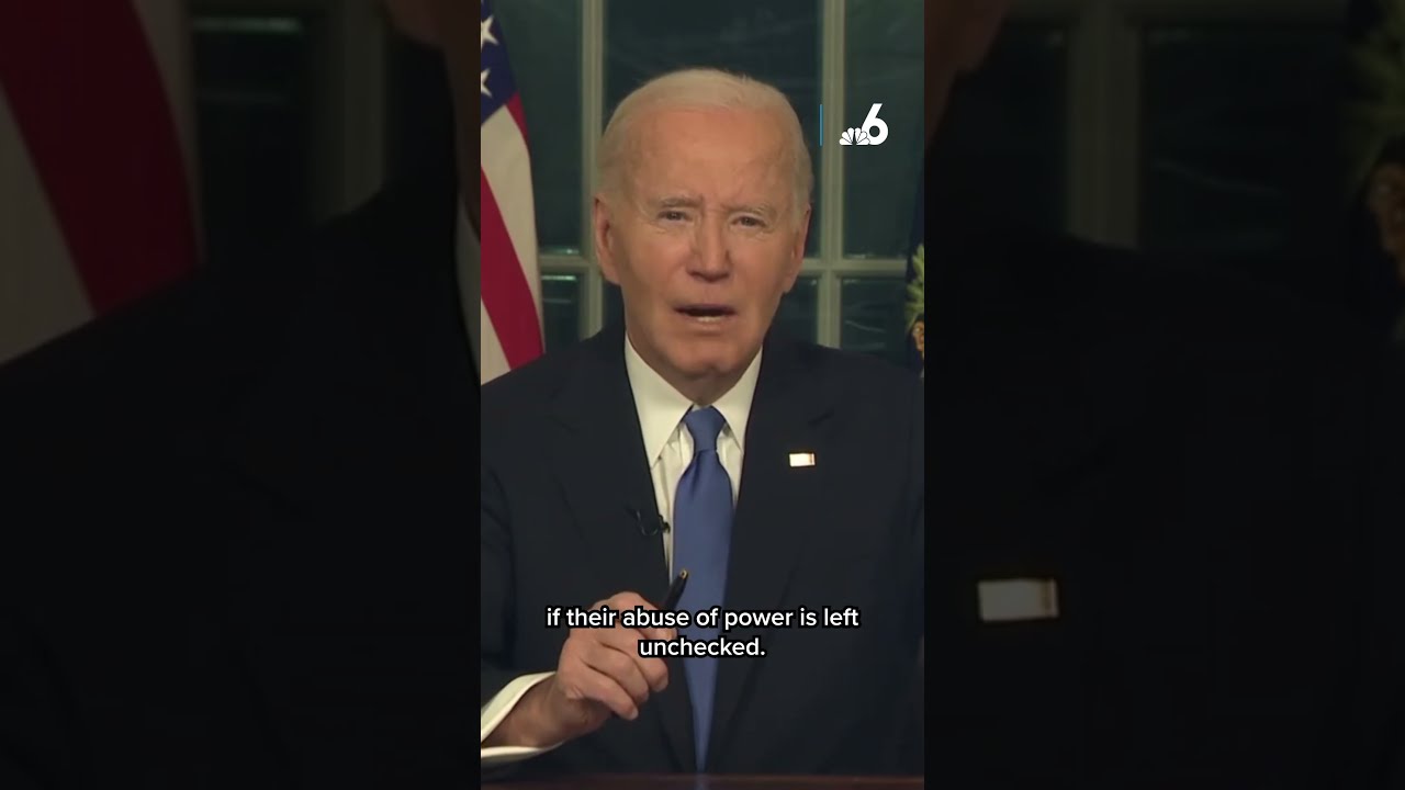 Biden Warns Against Oligarchy Tech Industrial Complex 