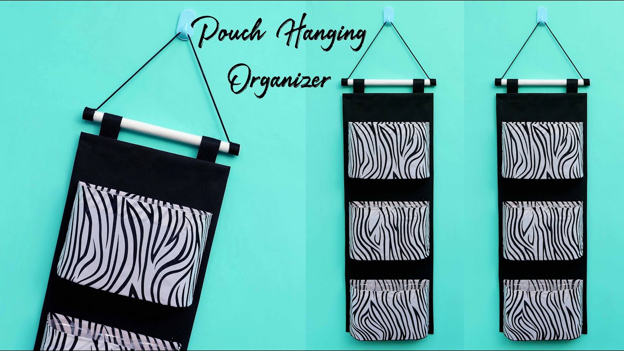 Rak Gantung dari Botol Plastik Bekas Aqua 600 ml | Pouch Hanging Organizer DIY Ideas