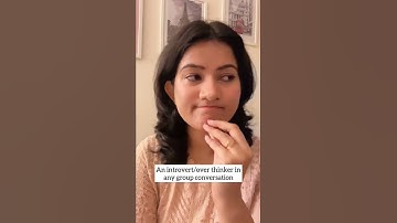 Are you an introvert? | Shreyashi Jha #shorts #ytshorts #introvert