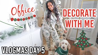 VLOGMAS DAY 5: DECORATING MY OFFICE FOR CHRISTMAS \/\/ LoveLexyNicole