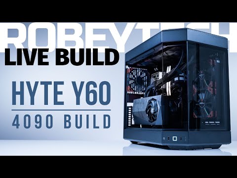 Live $4000 Ultimate Gaming PC Build - Giveaways + Hyte Y60 (13900K/ MSI Suprim 4090)