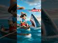 Mama dan anak jadi mangsa ikan hiu#cartoon#funny#comedy#shorts#comedy#animation#cute#viralshort