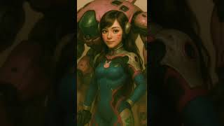 Hyper-Realistic D.va From Overwatch From Anime-Style To Full Realismthis Mech Pilots Glow-Up
