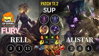 SN Fury Rell vs Alistar Sup - KR Patch 11.2