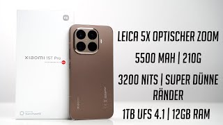 Das könnte ein Flaggschiffkiller werden: Xiaomi 15T Pro Unboxing &amp; Erster Eindruck (Deutsch)