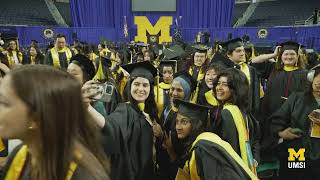 Scenes from UMSI commencement 🎓