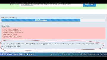Fix it -sqlstate[hy000] [2002] only one usage of each socket address (protocol/network address/port)
