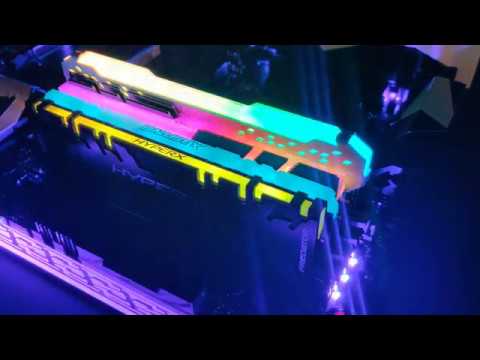 Crucial, G.Skill & Kingston DDR4 with RGB lighting - YouTube