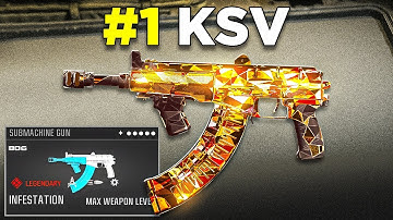 new *BROKEN* KSV LOADOUT in Warzone! 😍 (Best KSV Class Setup)