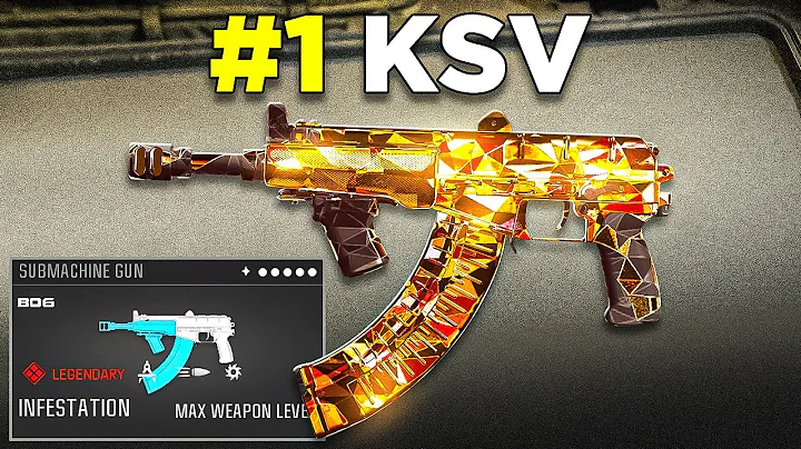 new *BROKEN* KSV LOADOUT in Warzone! 😍 (Best KSV Class Setup)