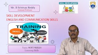 SOFT SKILLS Listening Skills by Mr. B Srinivas Reddy screenshot 1