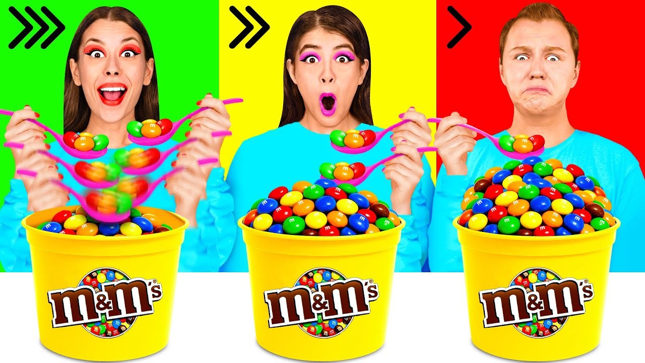 Défi Rapide, Moyenne ou Lent Aliment | Bataille Comestible par TaTaRa Challenge