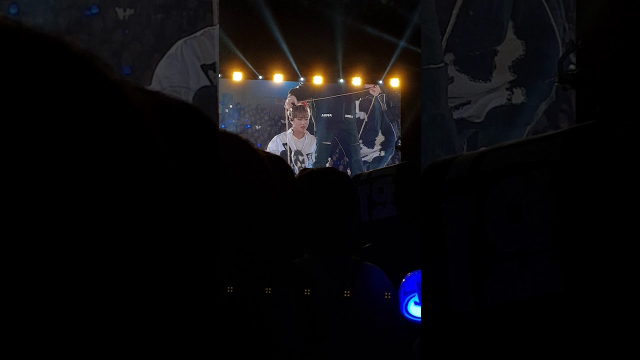 171224 워너원 부산팬콘 썰매끌기대결