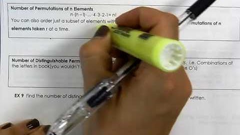 8.5 Counting Principles