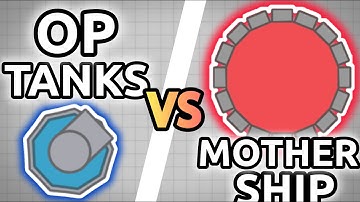 OP TANKS VS MOTHERSHIP !!!! (Arras.io)