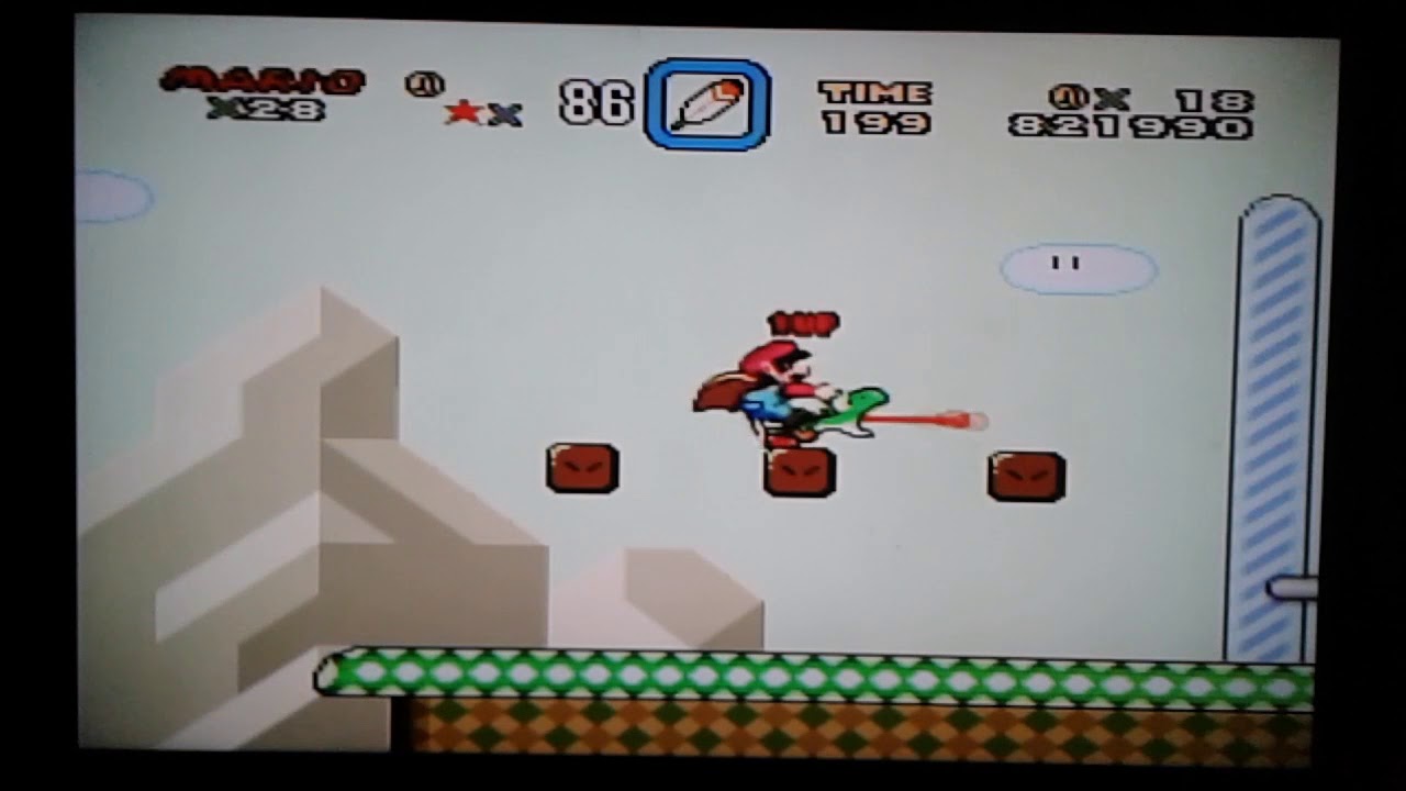 Super Mario World - Chocolate island 3 Secret Exit