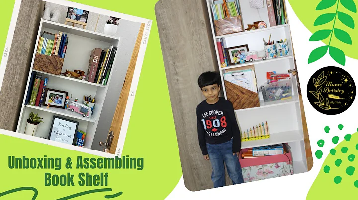 Unboxing & Assembling Book Shelf