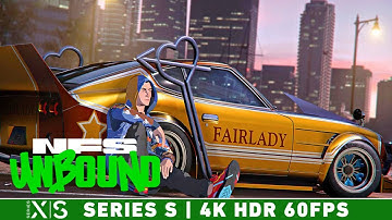 NEED FOR SPEED UNBOUND Gameplay [4K 60FPS] Xbox Series S - No Commentary
