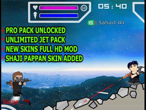 Mini militia hack pro pack and unlimited jet pack hack ...