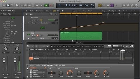 Using Maschine 2 as a plug-in in a DAW (Live and Logic) - Modulation and Automation Tutorial