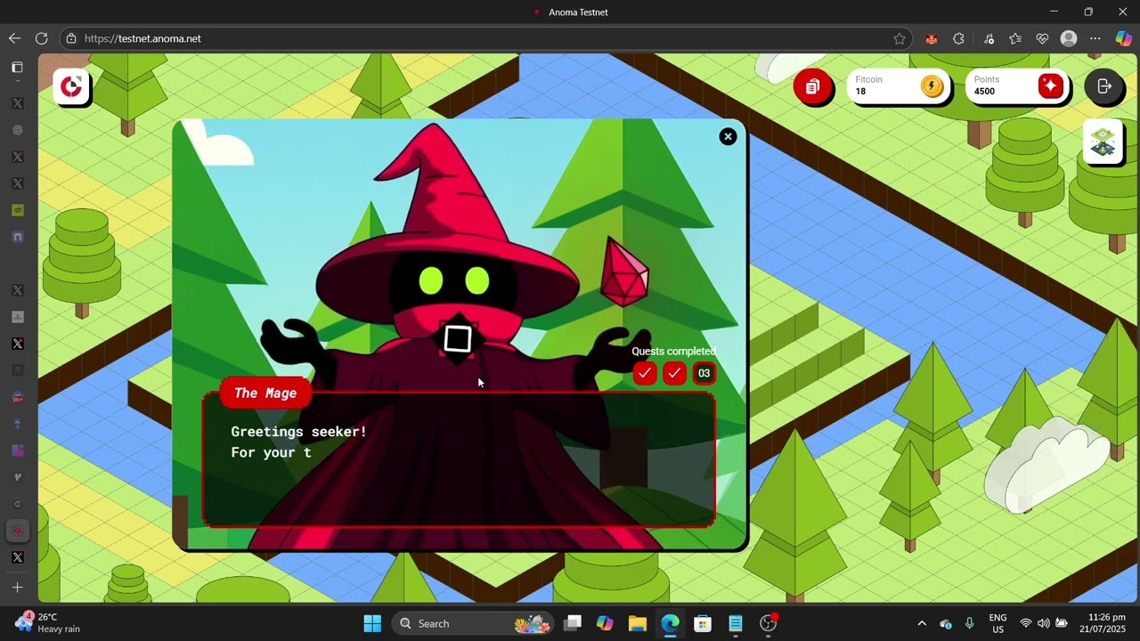 Anoma Testnet Airdrop. Tutorial. Use Kaito Profile. 