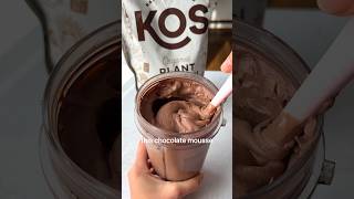 65g of protein chocolate mousse 