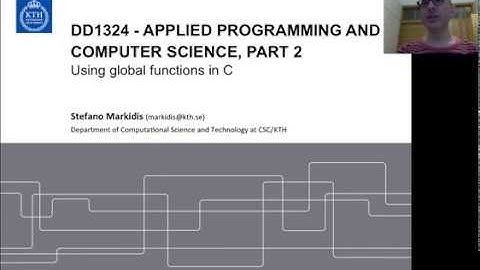 4.4 Global Variables in C