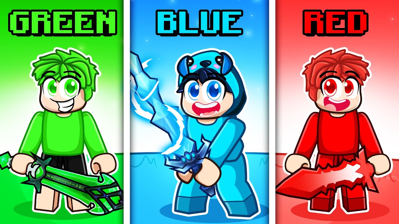 Roblox Blade Ball, но только одного цвета