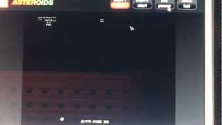 Asteroids Atari 1979 Clic Arcade Version Turning It Overbreaking 100 Thou