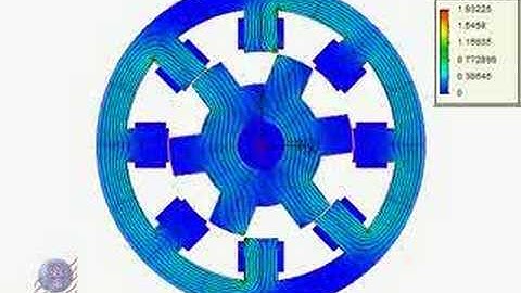 Simulation of a Switched Reluctance Motor | Mentor Infolytica