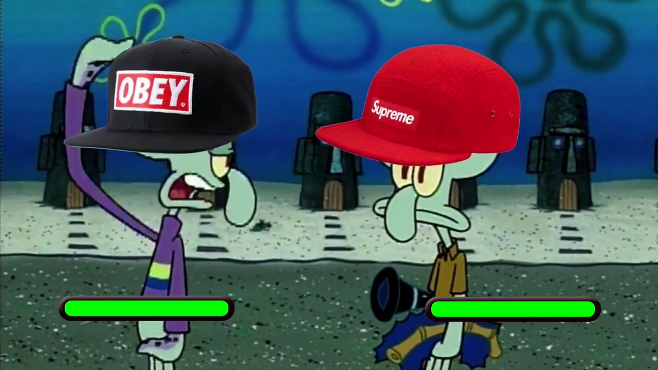 Supreme Vs Obey Spongebob Youtube