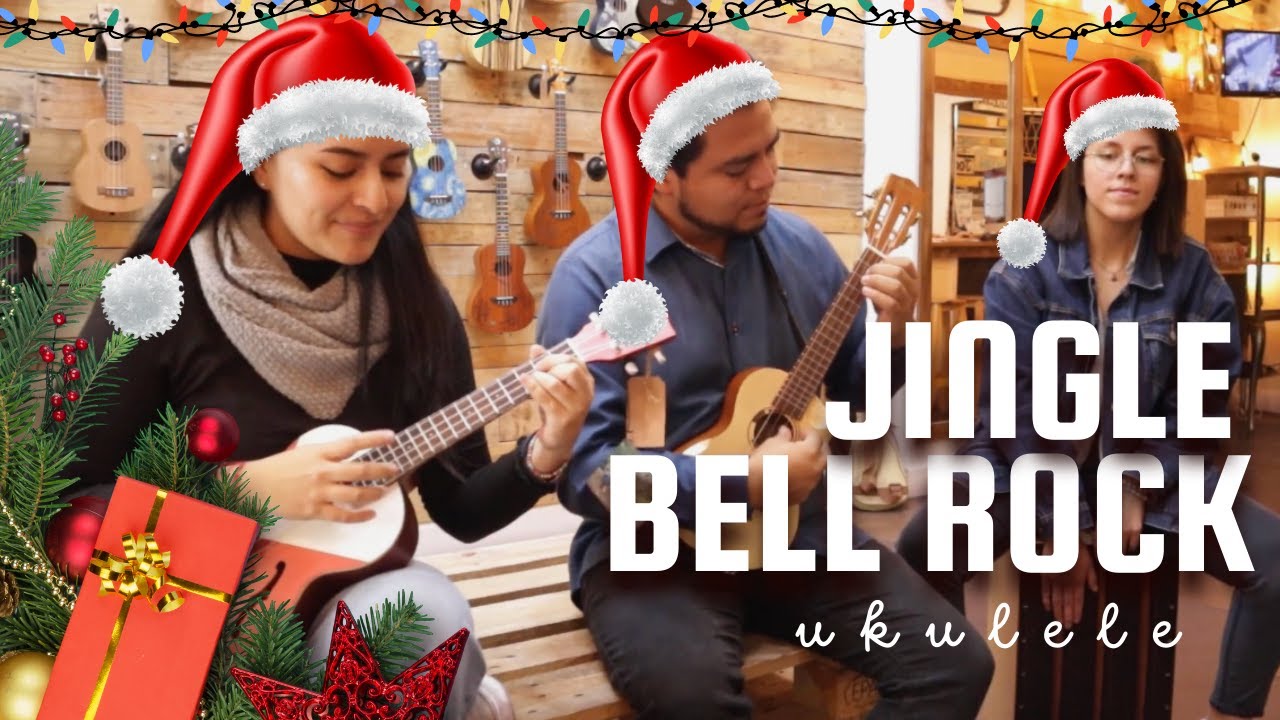 JINGLE BELL ROCK Ukulele COVER YouTube