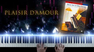 Plaisir D'Amour, Martini | Alfred's Adult Piano Level 2