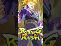 NEW LEGEND TAG TRUNKS & GOHAN RISING RUSH ANIMATION 🔥! #dragonballlegends #dblegends #shorts