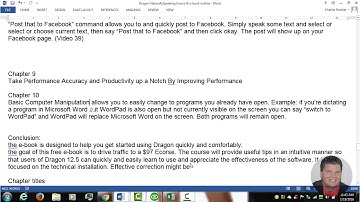 How to switch between programs with Dragon voice recognition naturally speaking