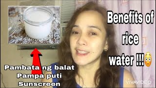 RICE WATER(PARA BUMATA ANG MUKHA)-MOMMY JANETT VLOGS