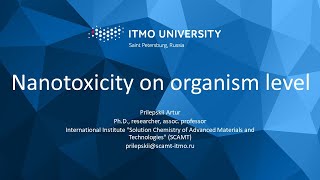 Lecture 5. Nanotoxicity on organism level