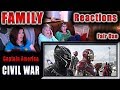 Captain America | CIVIL WAR | FAMILY Reactions | Fair Use