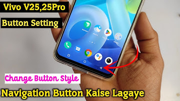 Vivo V25 Back Button Setting | Vivo V25 Change Button | vivo v25 me navigation button kaise lagaye