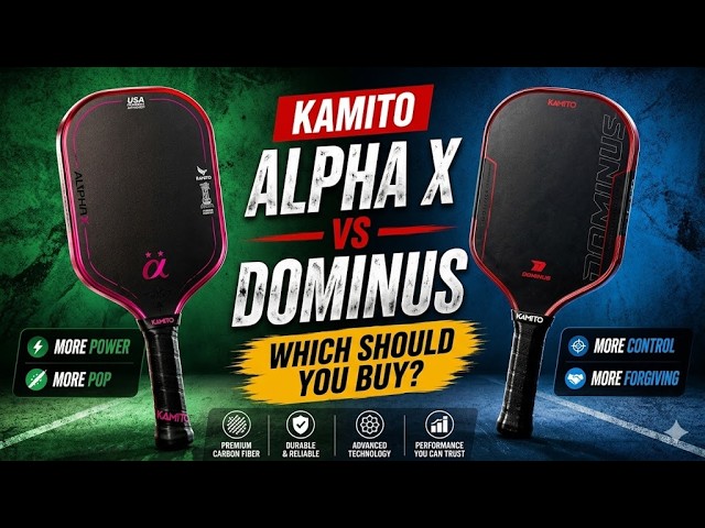 KAMITO ALPHA X PICKLEBALL PADDLE / GOOD OR BAD? - YouTube