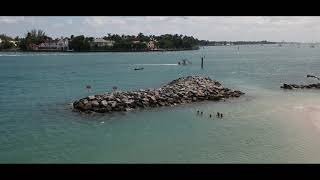 DJI Spark 1080 Raw footage South Florida Peanut Island Samsung Galaxy S9 4K
