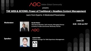 June 2020 AEM Meetup: Headless CMS with Speaker: Gabriel Walt