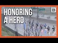 Community in Mourning: Fallen Officer Honored in Solemn Police Procession