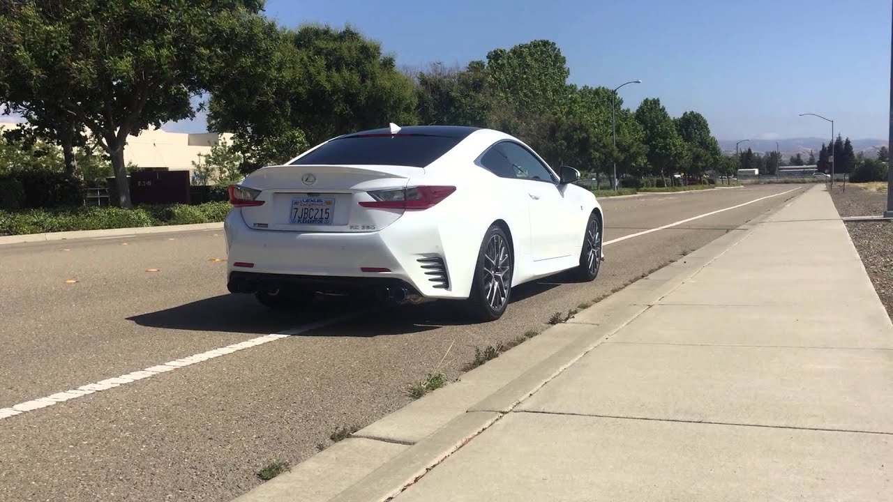 ARK performance exhaust Lexus RC350 fsport