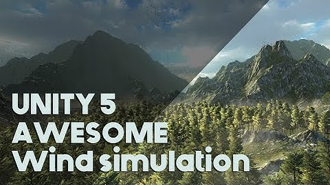 Unity 5 terrain wind