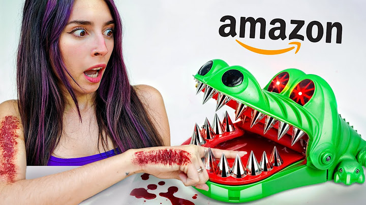 COMPRÉ LOS JUGUETES PROHIBIDOS DE AMAZON