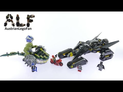 Lego Super Heroes 76055 Batman Killer Croc Sewer Smash - Lego Speed Build Review